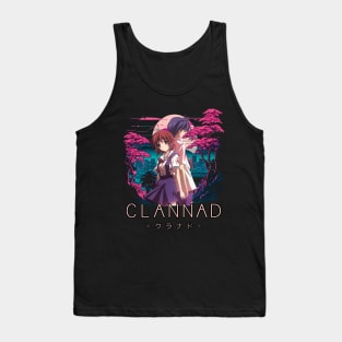 Graphic Art Nagisa And Tomoya Clannad Japanese Anime Tank Top